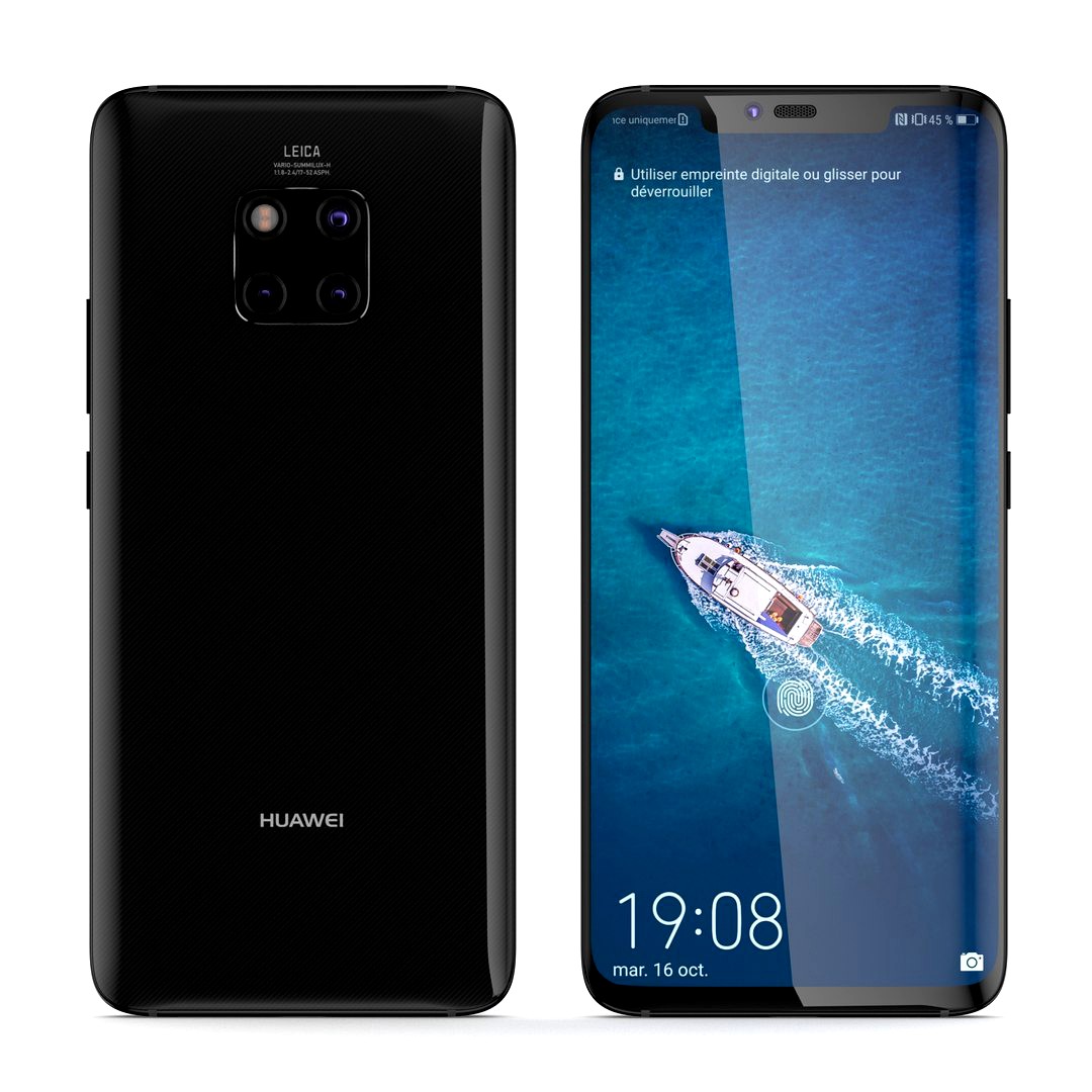 E3D - Huawei Mate 20 Pro Black