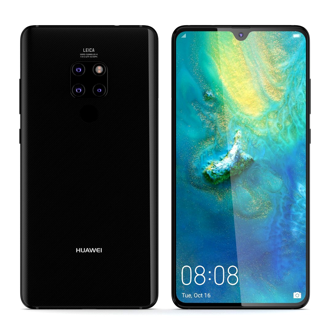 E3D - Huawei Mate 20 Black