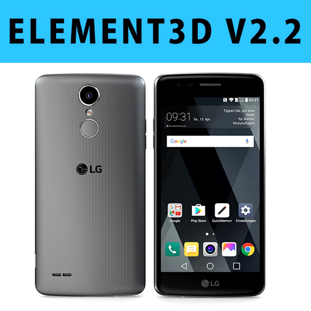 E3D - LG K8 2017 3D