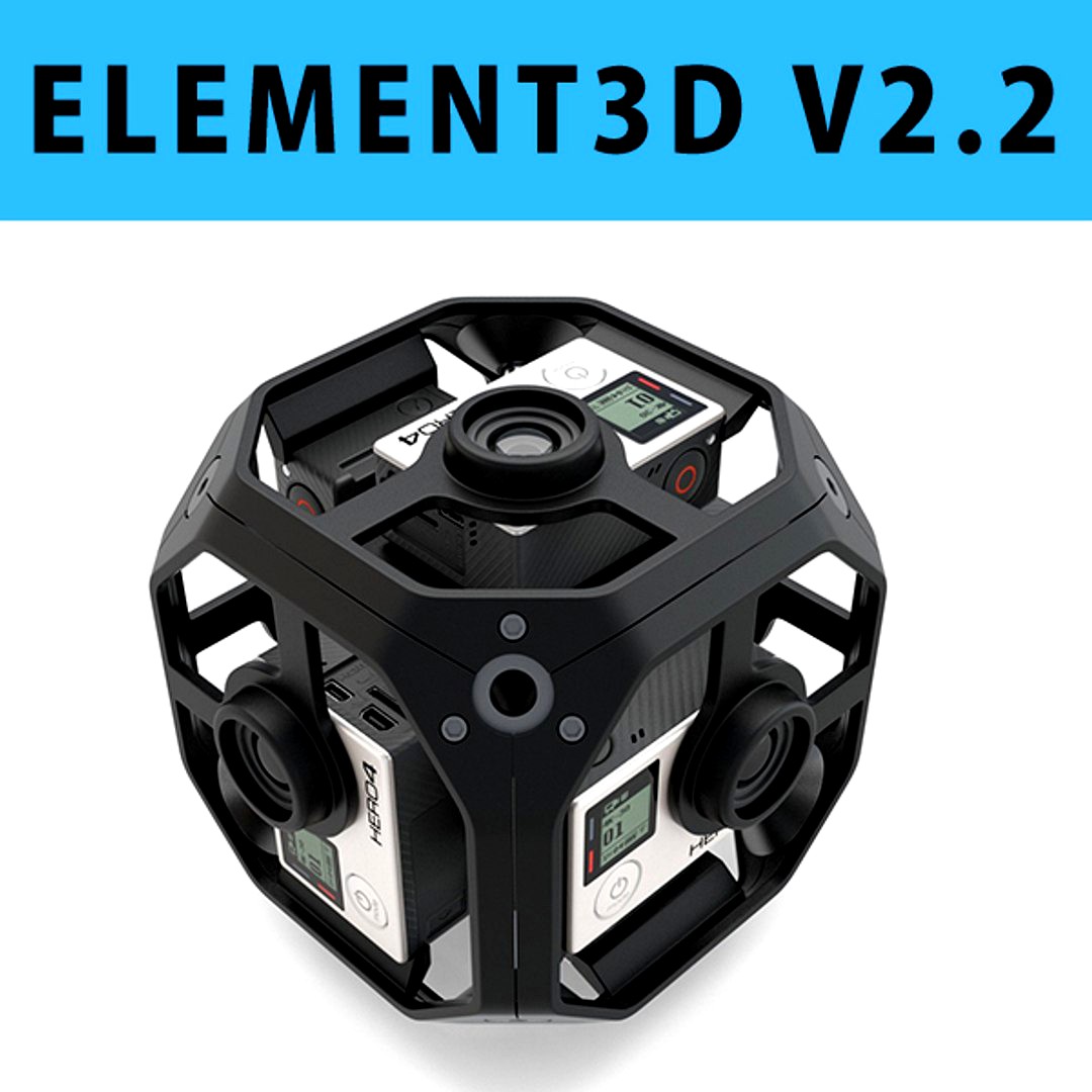 E3D - GoPro Omni Sync Rig 360 Camera Spherical