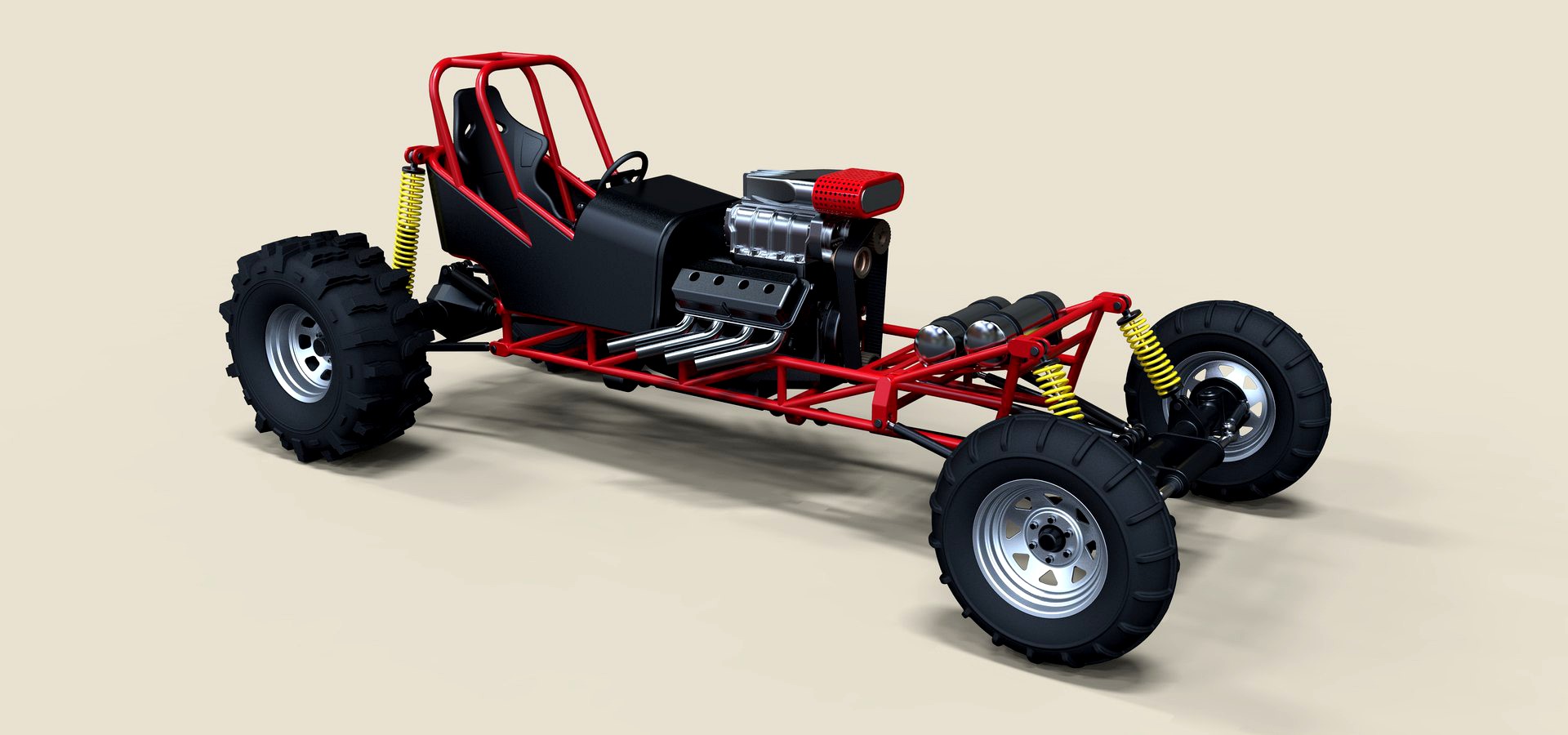 Mud dragster
