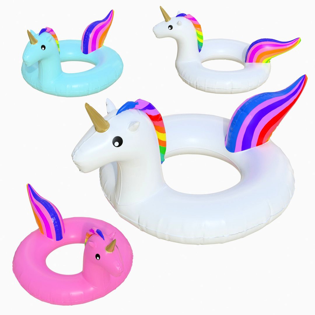 Float Ring unicorn Set 01