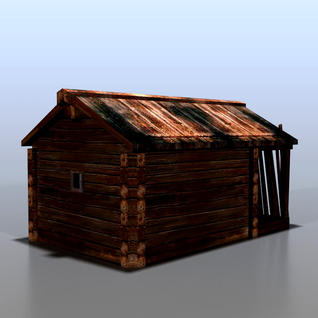 Rural house  of Russia v1