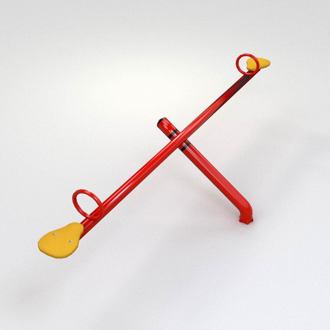Two Seat Teeter Diagonal