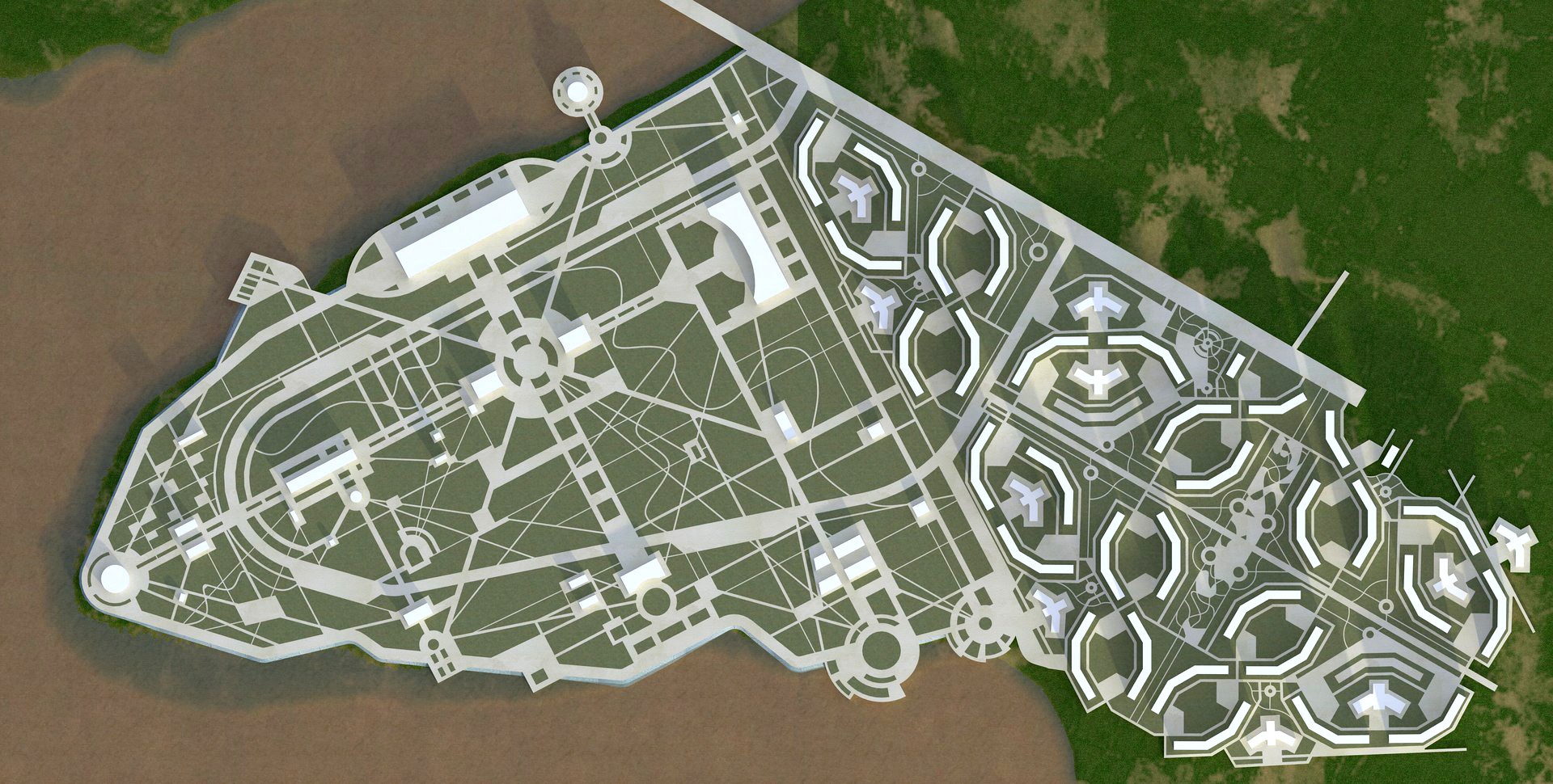Urban Landscape Terrain