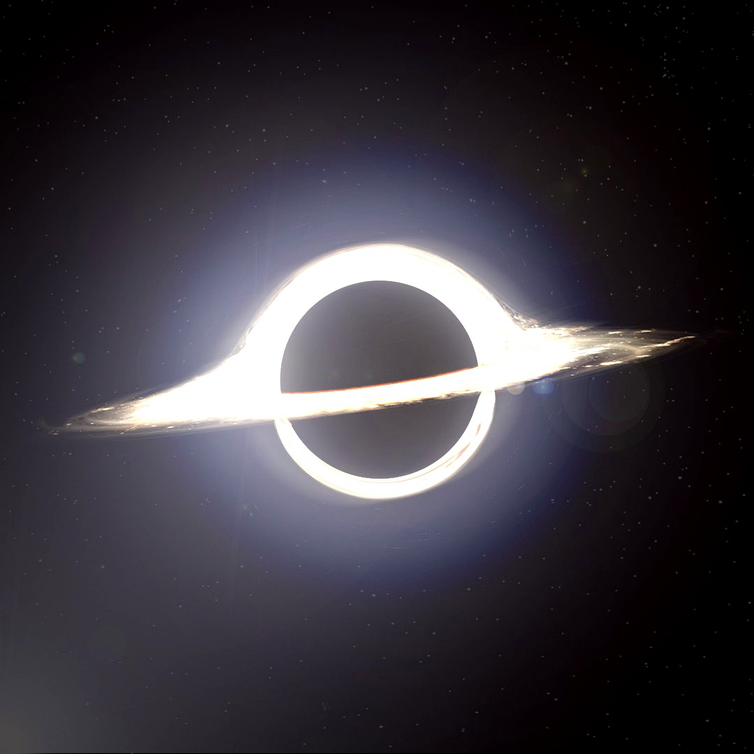 Black Hole Gargantua Interstellar