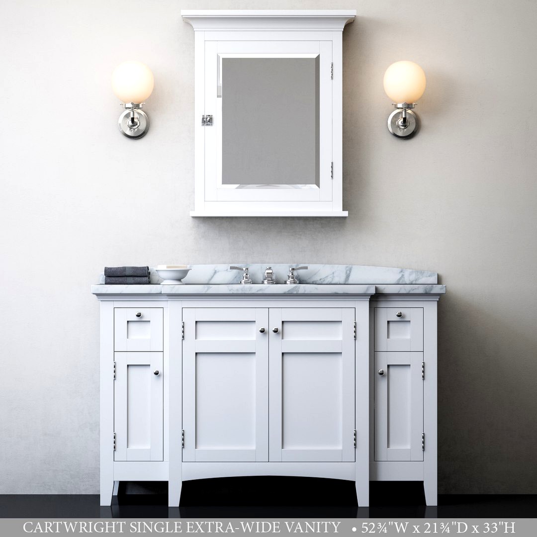 CARTWRIGHT SINGLE EXTRA-WIDE VANITY