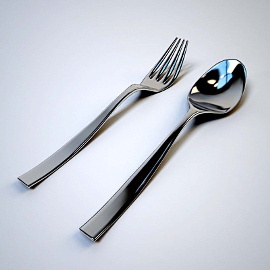 fork and spoon