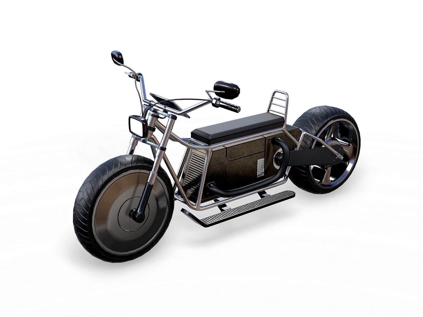 Lowpoly Concept Motorcycle