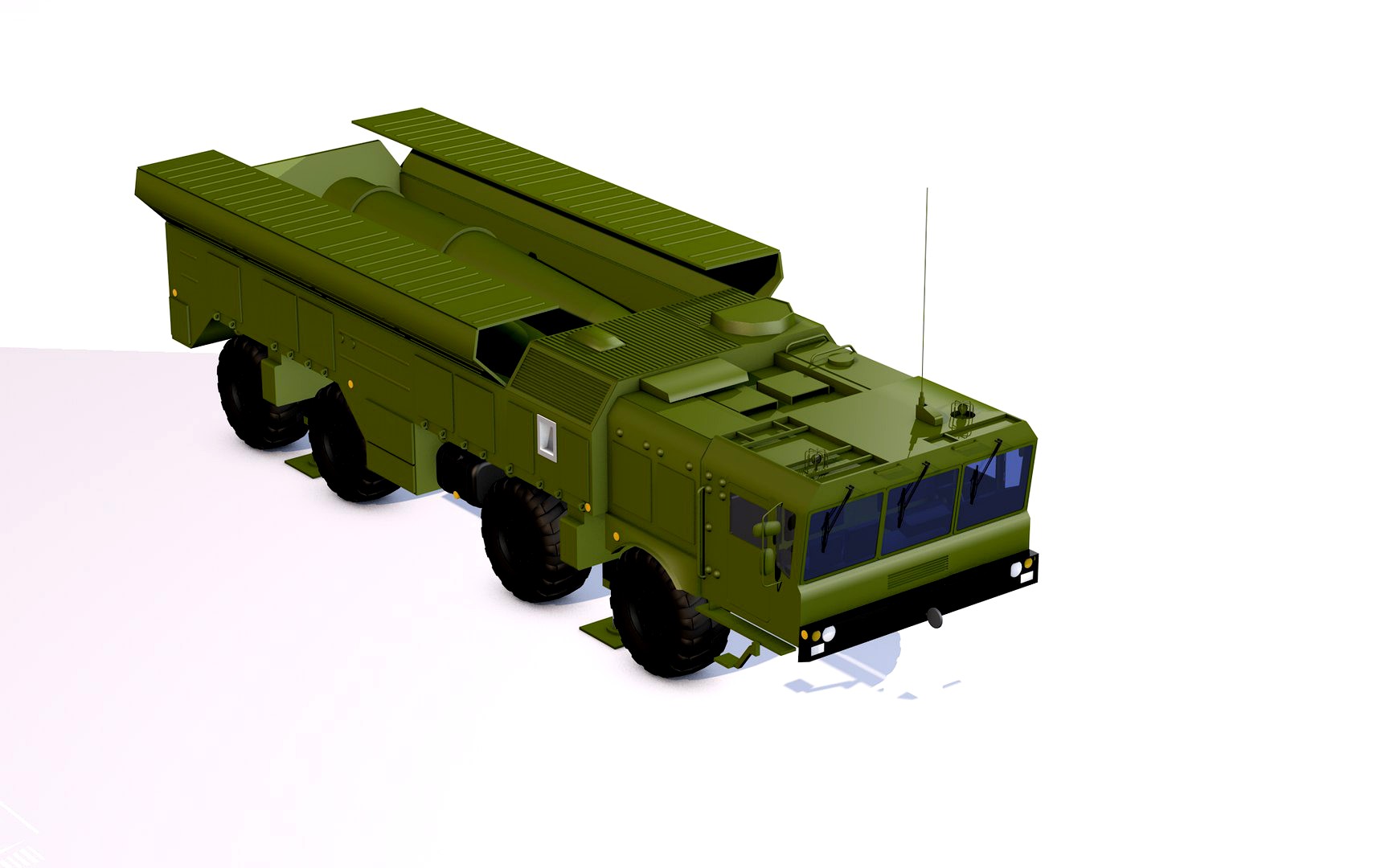 Iskander missile launcher