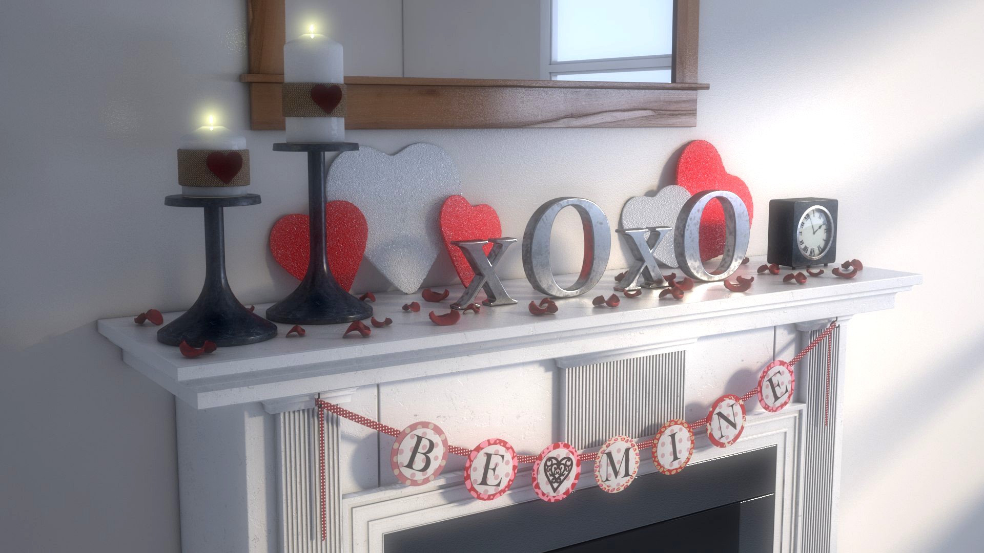Saint Valentine Interior Scene