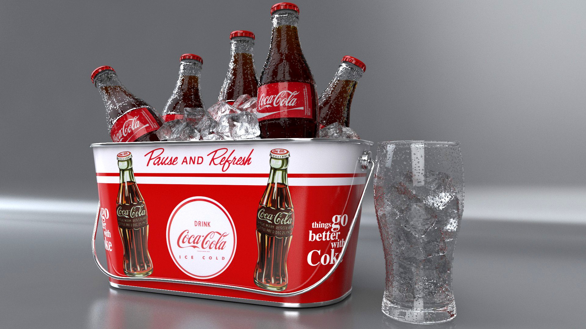 Coca Cola bucket