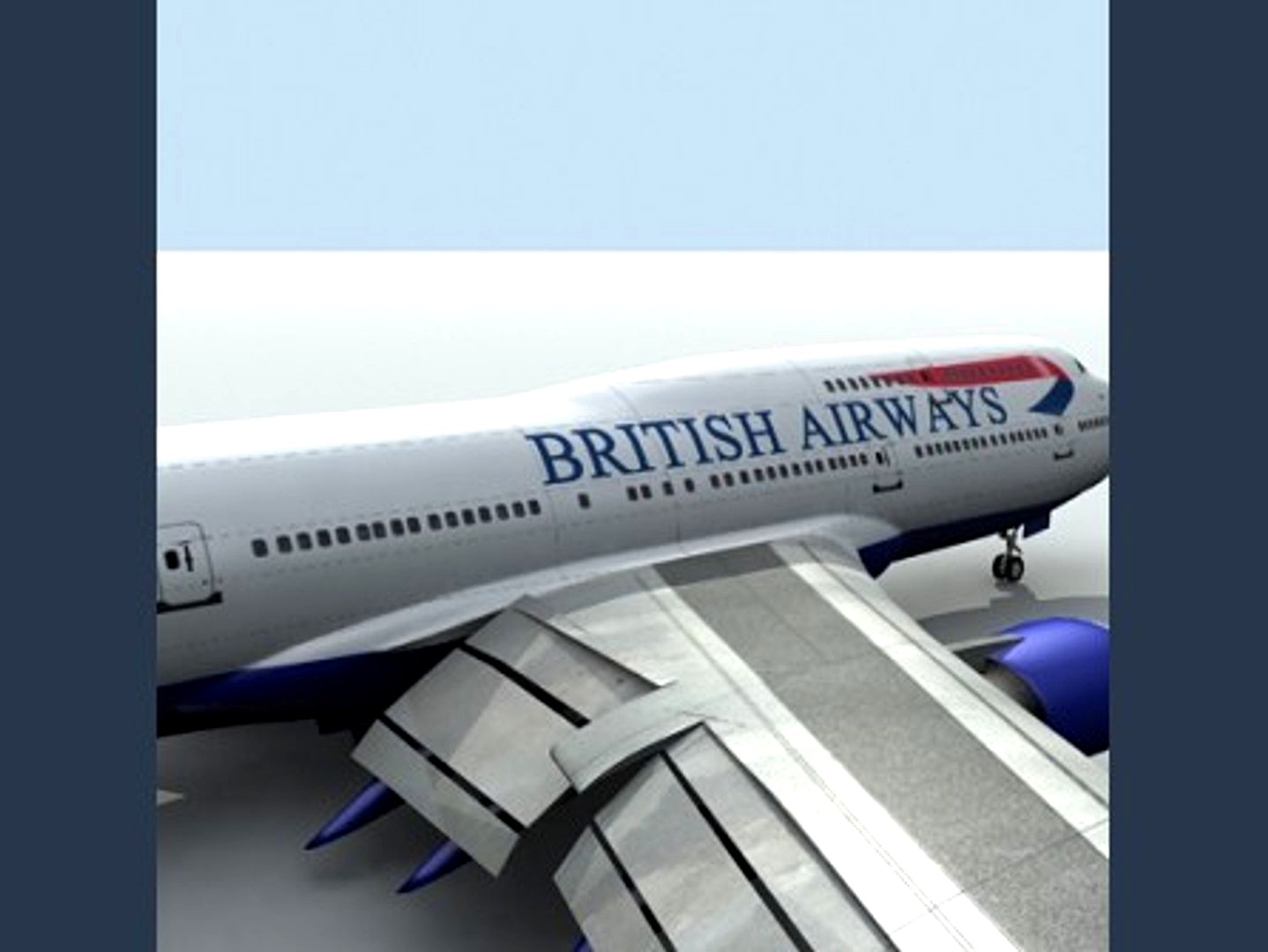B 747-400 Brithish Airways