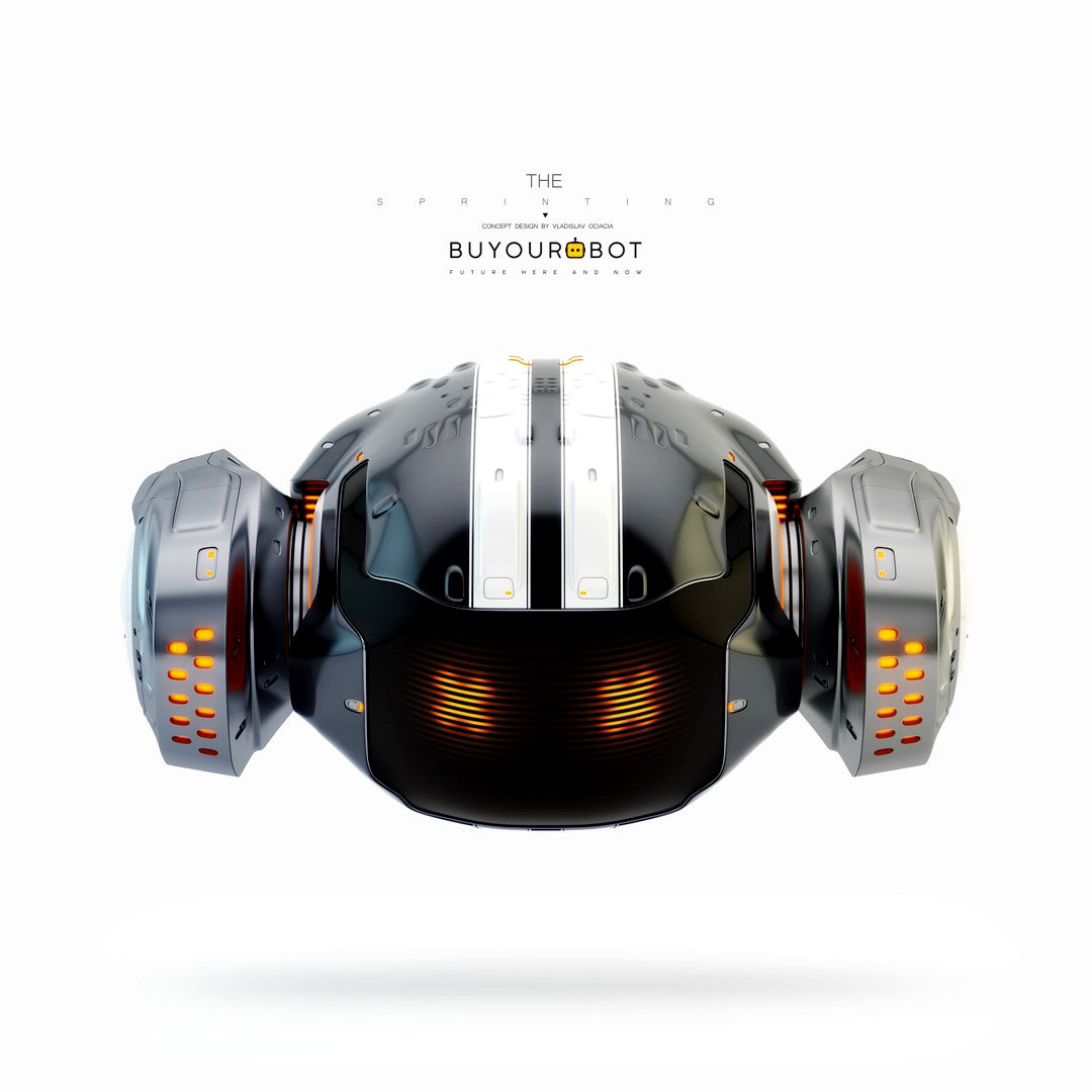 Sprinting drone