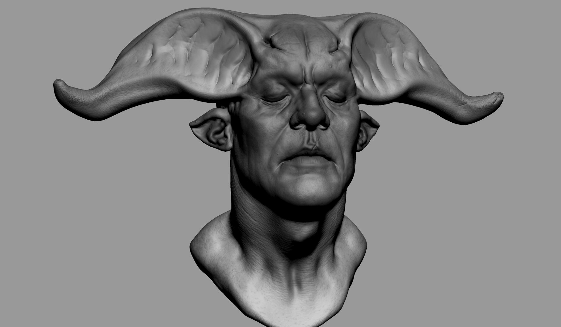 Fantasy Creature Head