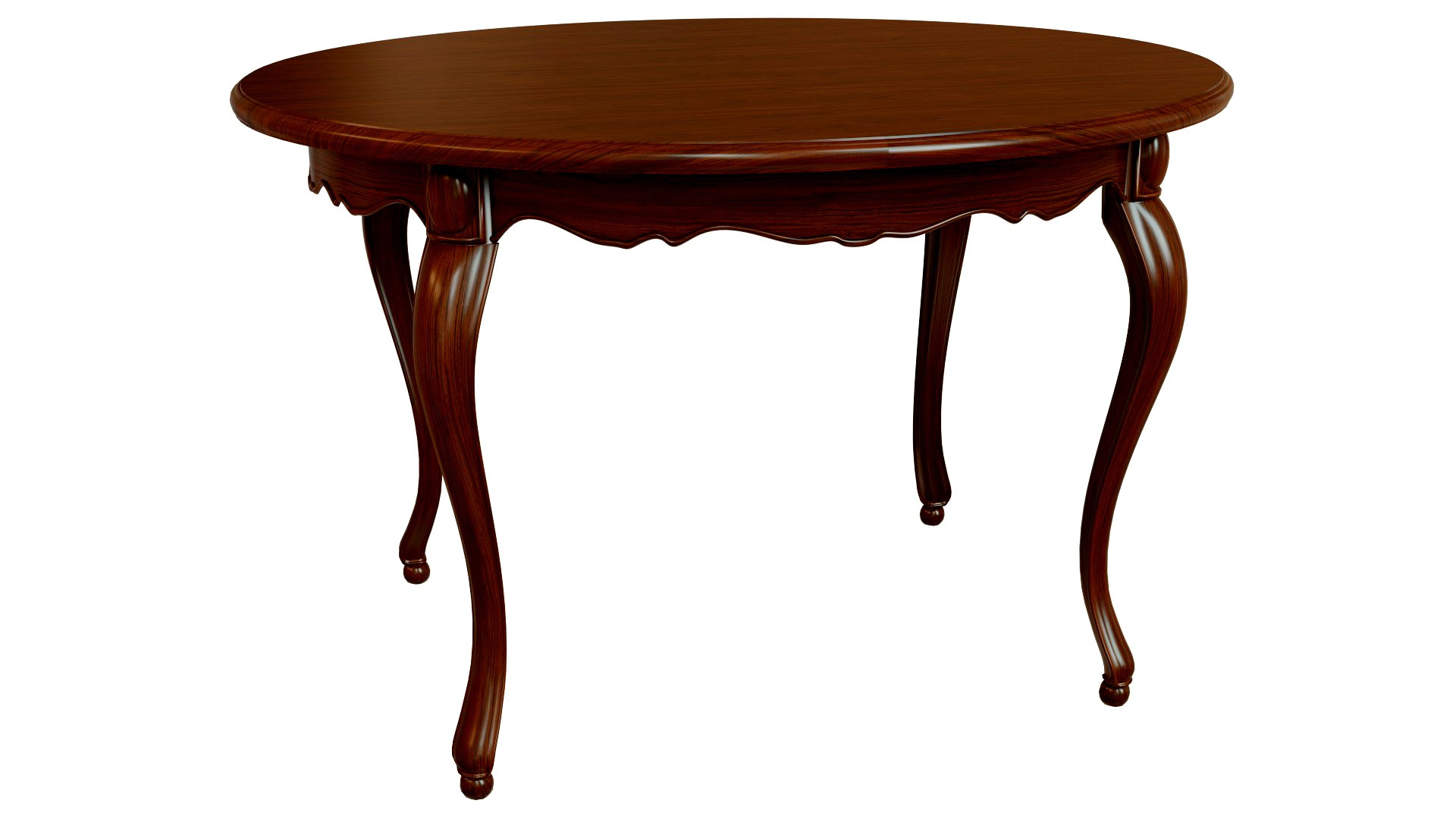 Classic wood table 1200