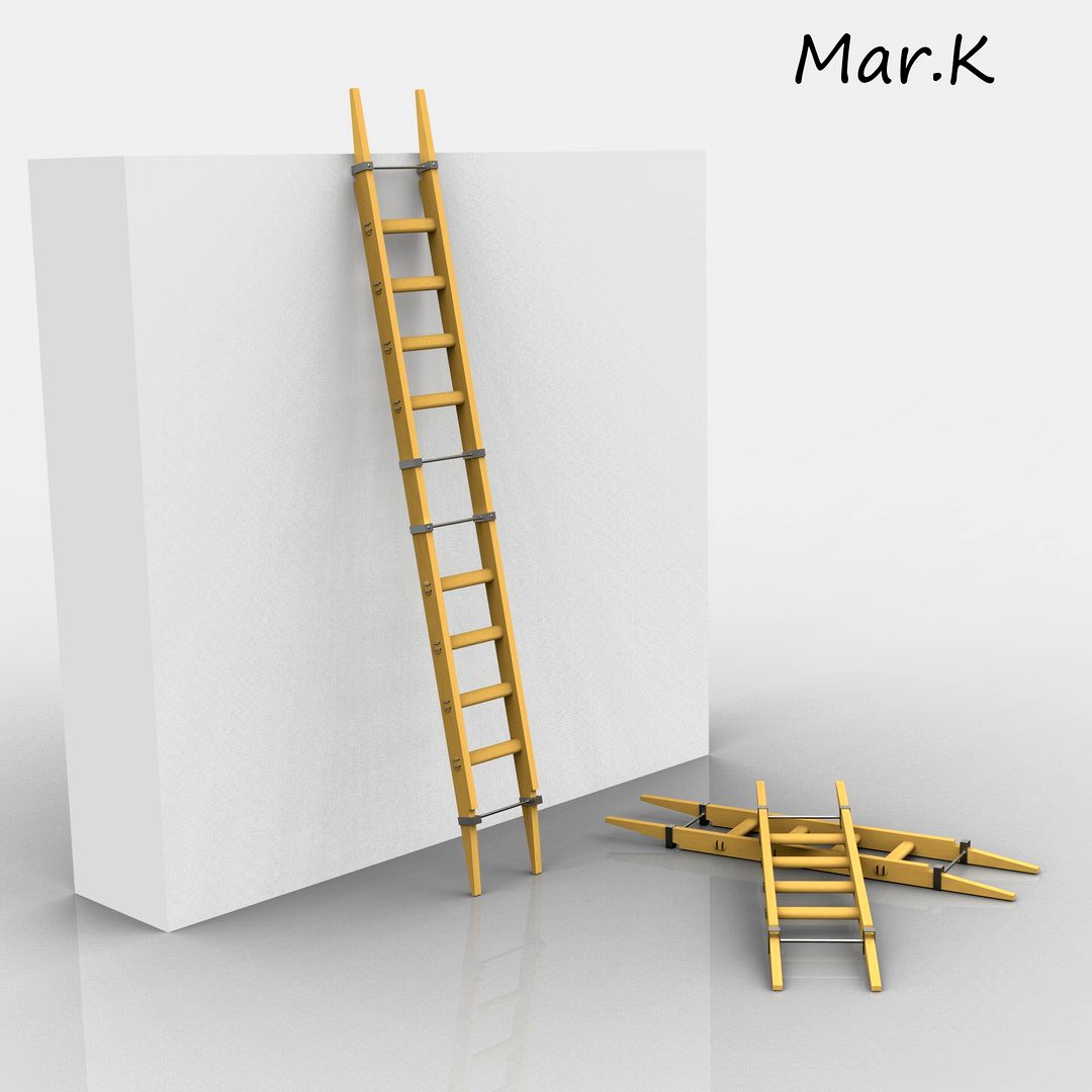 Adjustable ladder