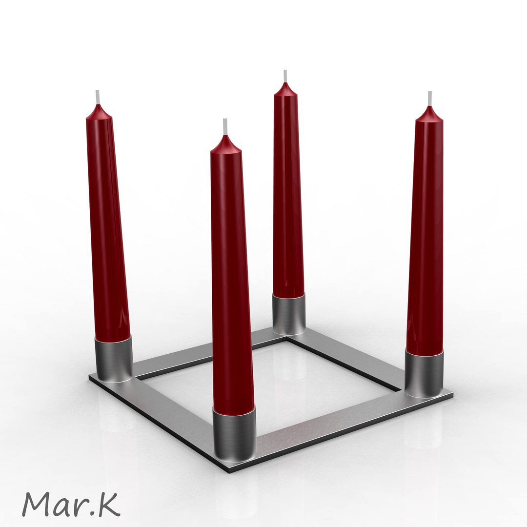 Advent candlestick 2