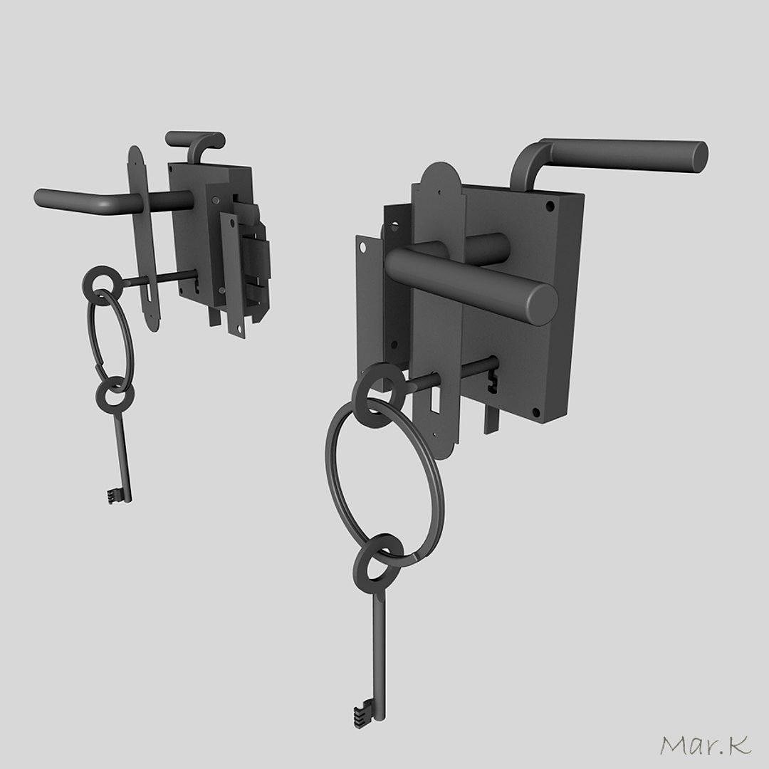 Door Lock Mouse