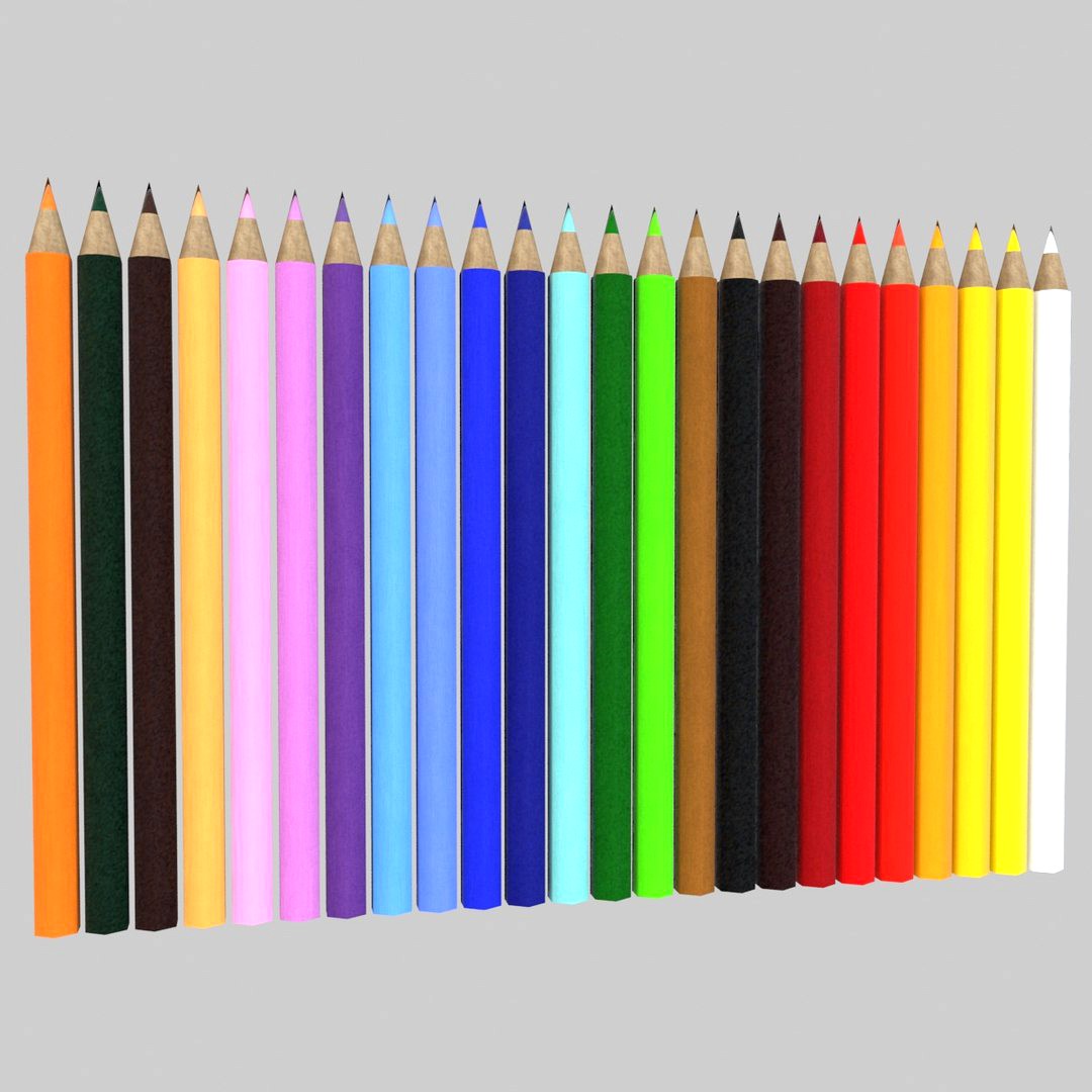 Colored pencils