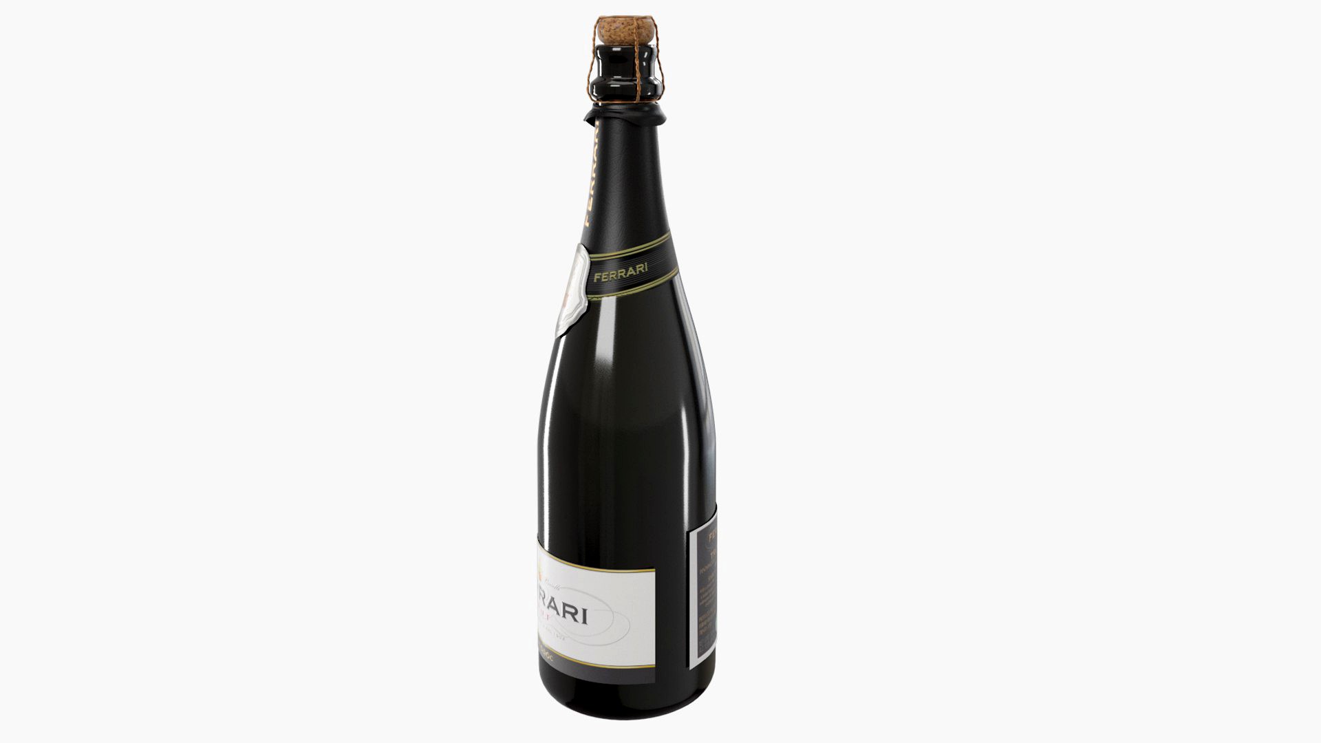 Champagne Brut bottle