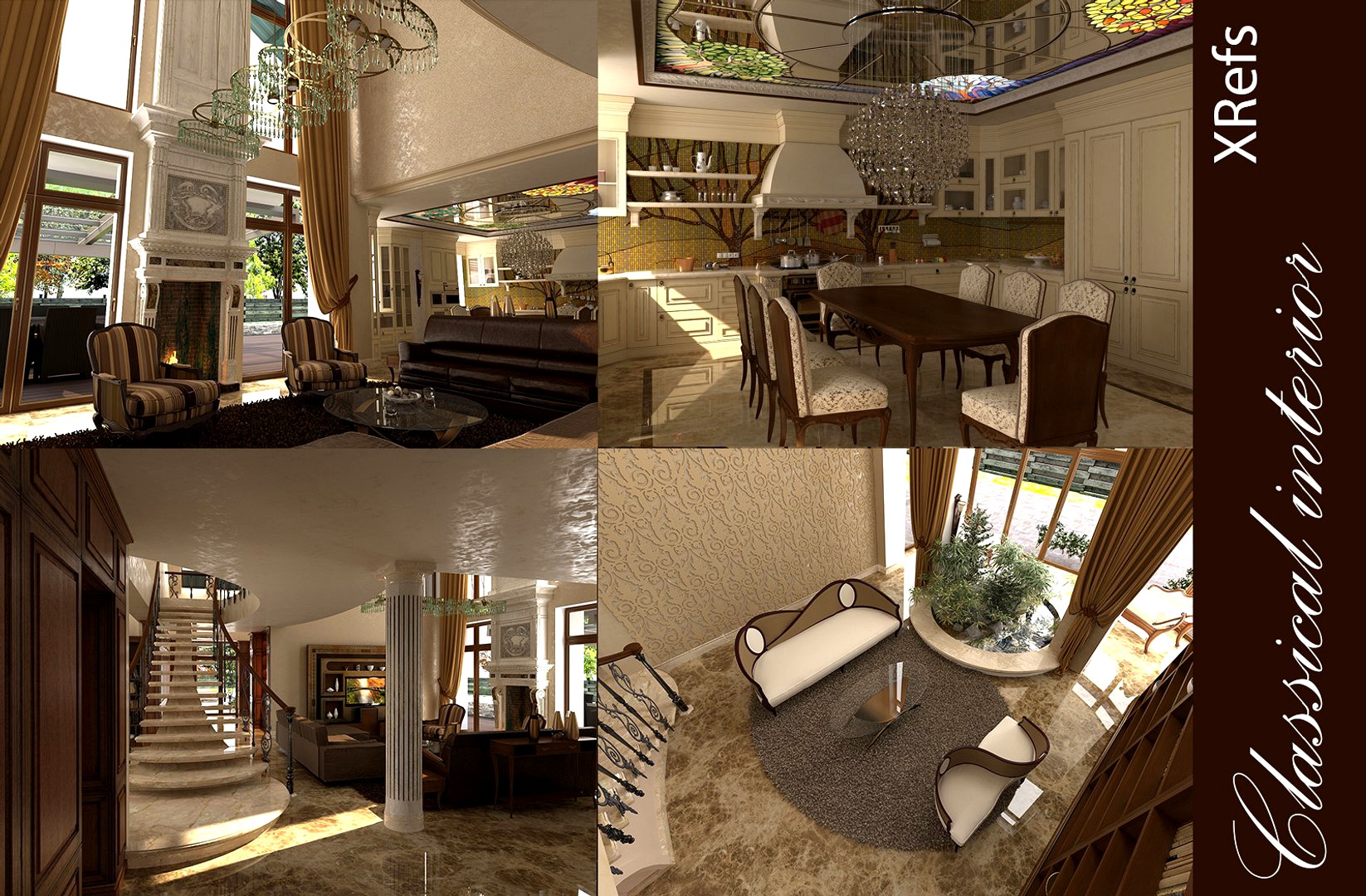 Classic interior house