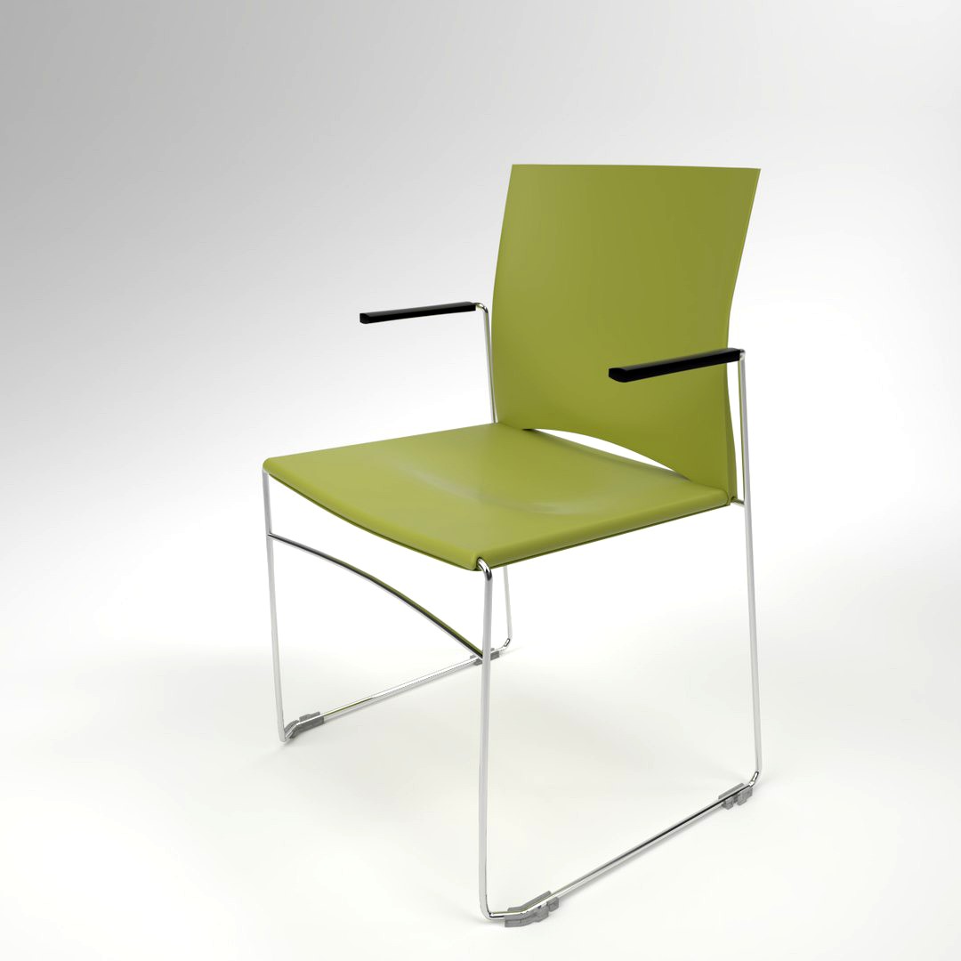 Rim Web armchair Green