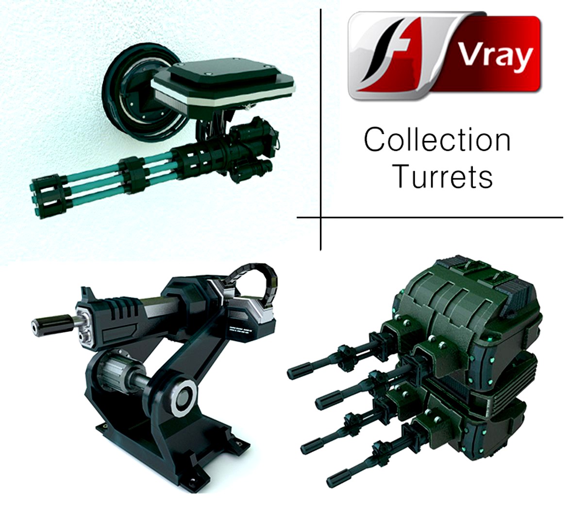 Collection turrets