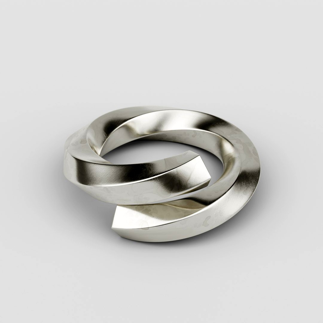 Twisted Spiral Ring