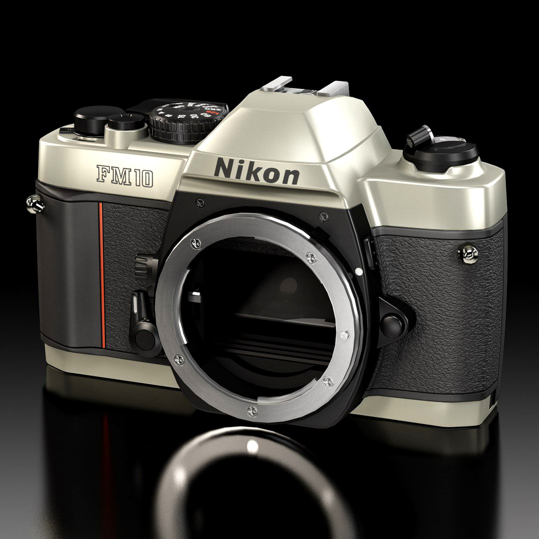 Nikon FM10 35mm film SLR camera