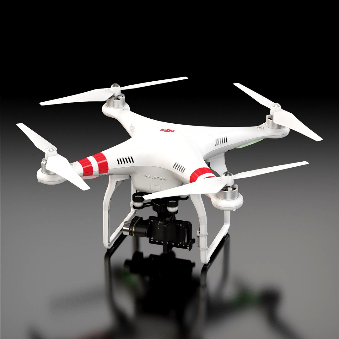 DJI Phantom 2 Quadcopter with gimbal for GoPro HERO4 or 3