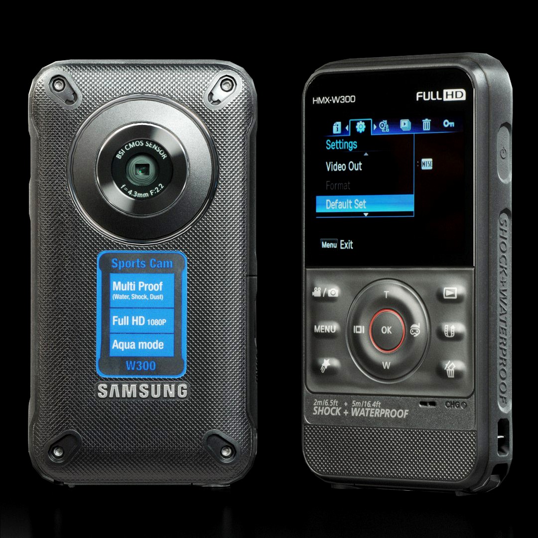 Samsung HMX-W300 pocket camcorder