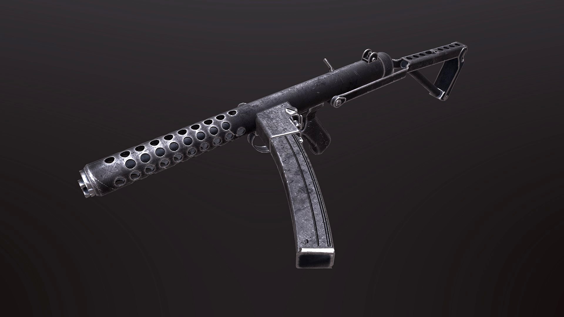 Sterling submachine gun