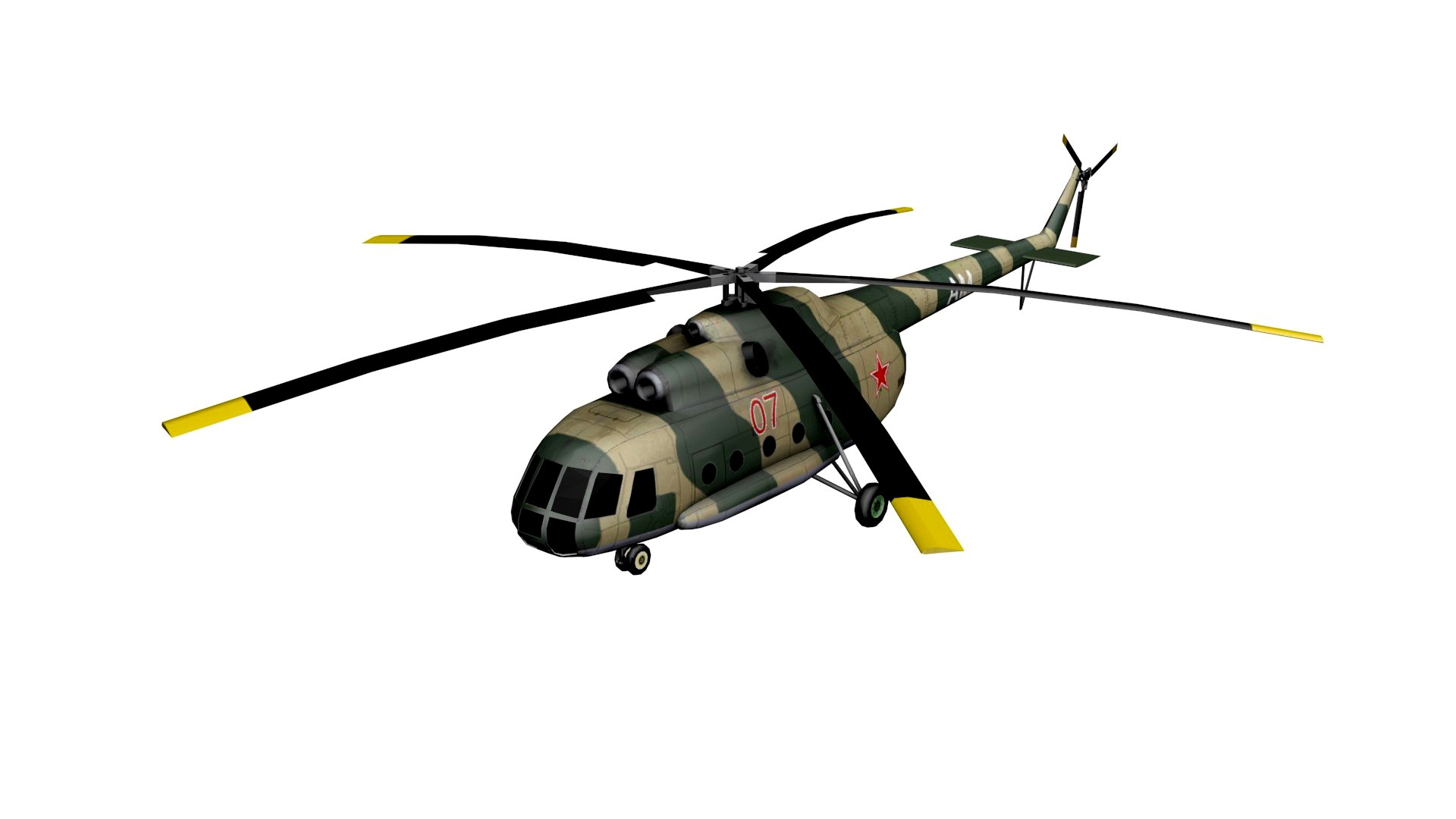 Mi-8 Russian Military Helicopter