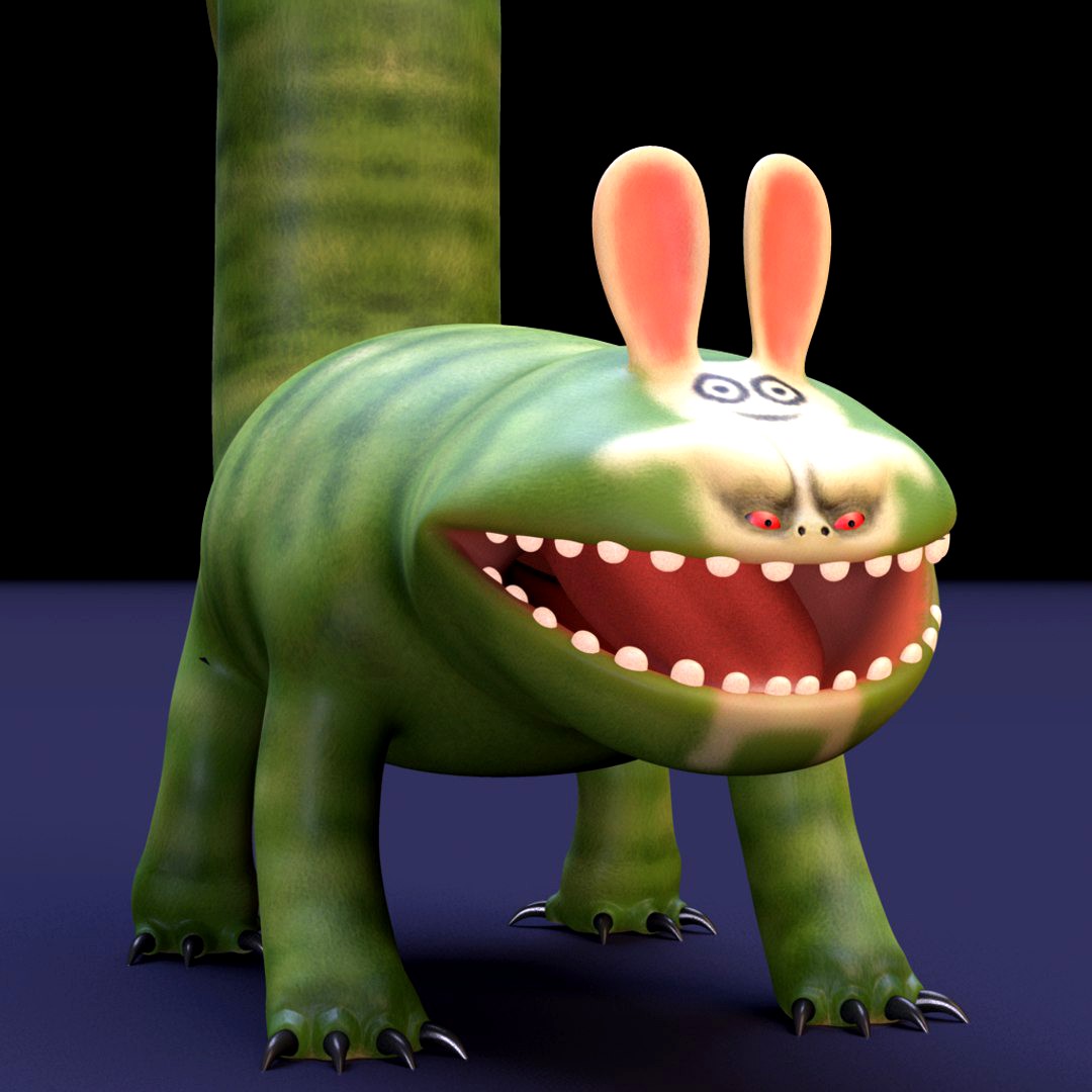 Bunny Eater Maya Rig