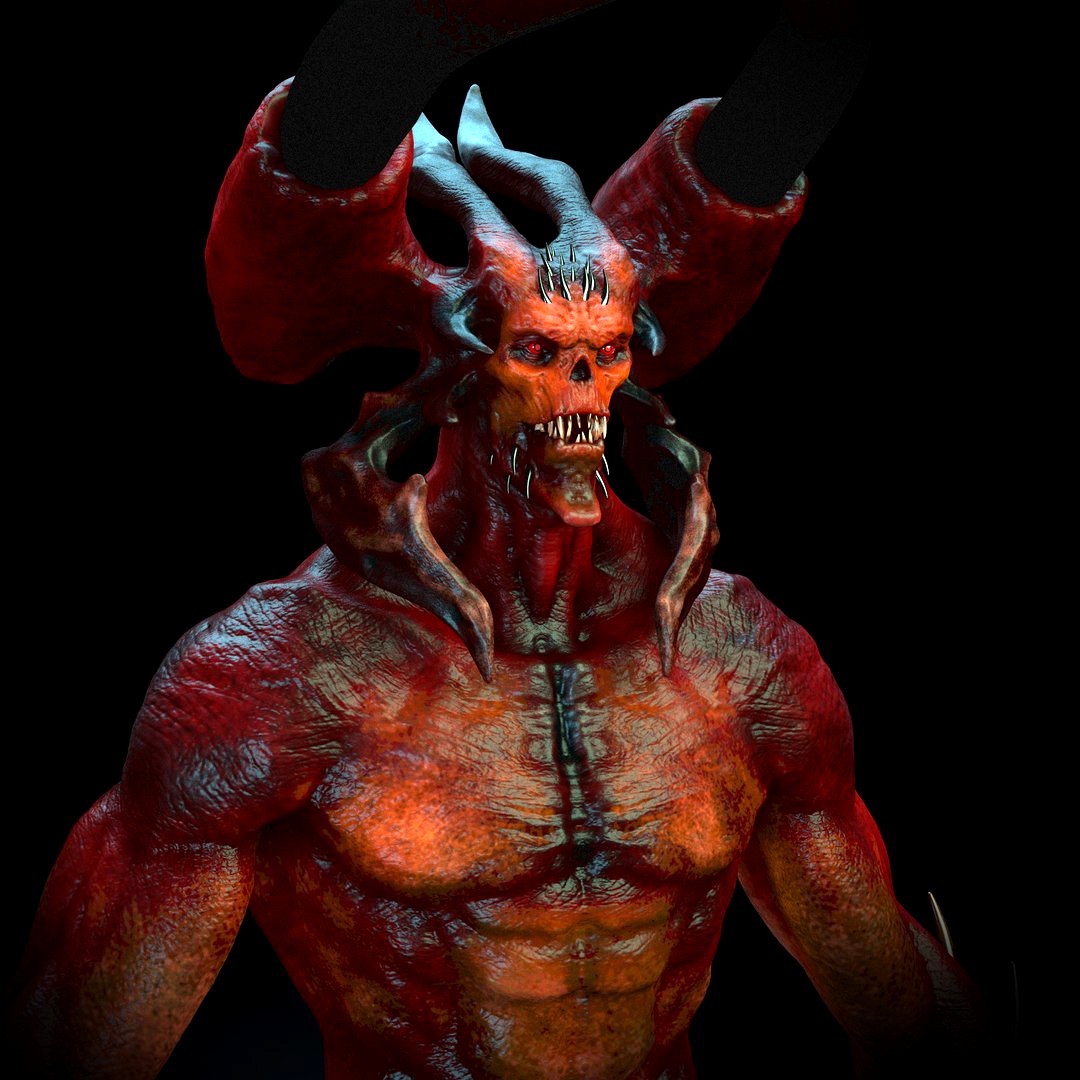 Demon Maya Rig