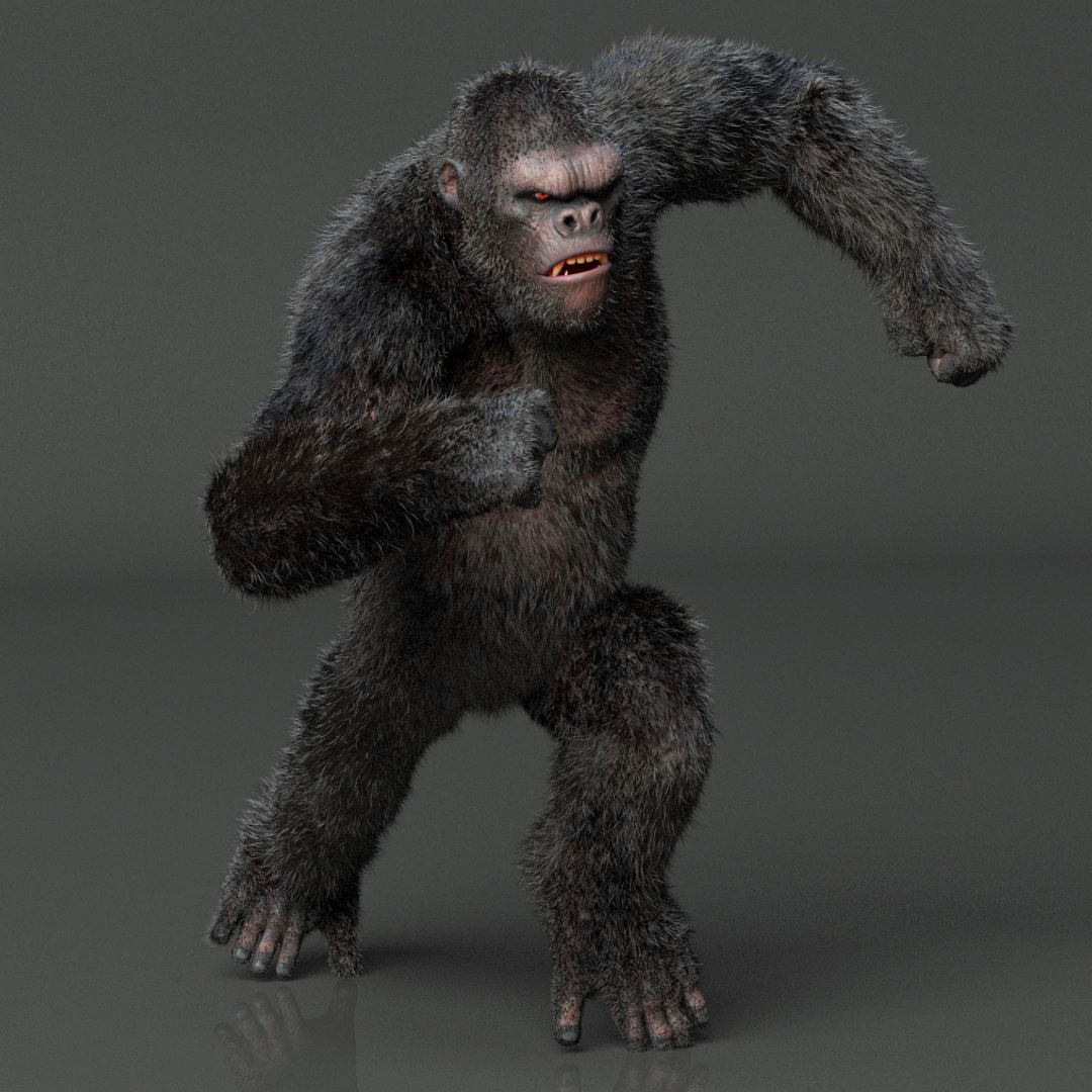 King Kong Maya Rig