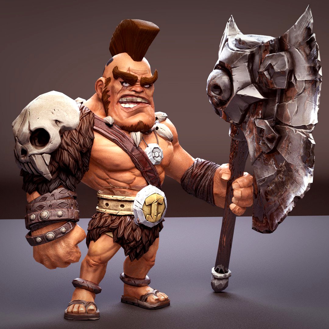 Conan Character Rig