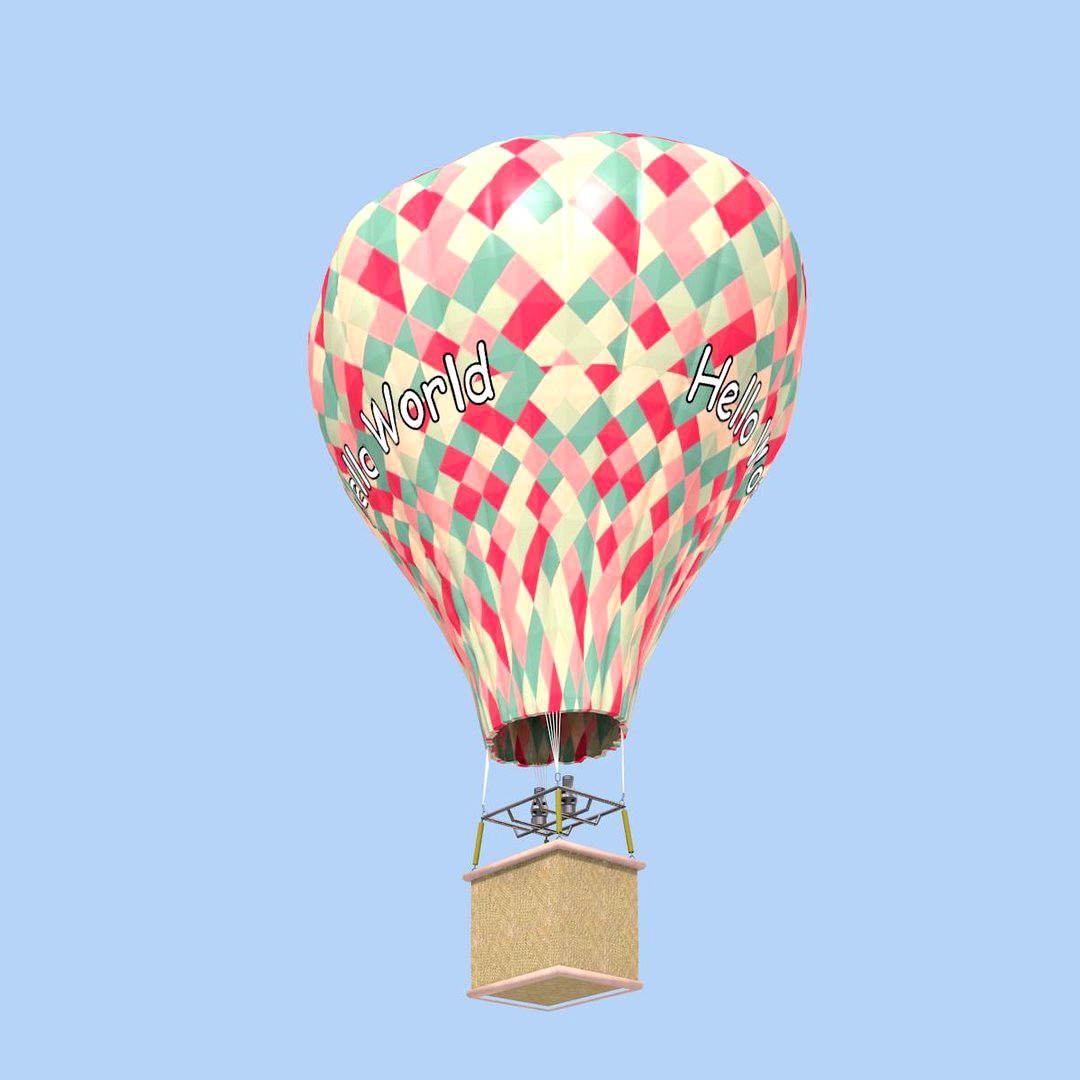 hot air balloon