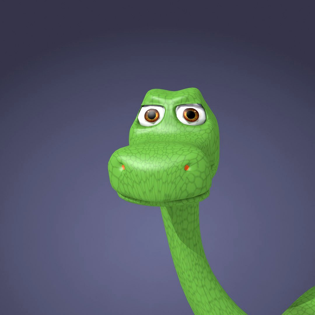 cartoon dinosaur