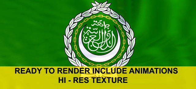 Arab League 3D Model