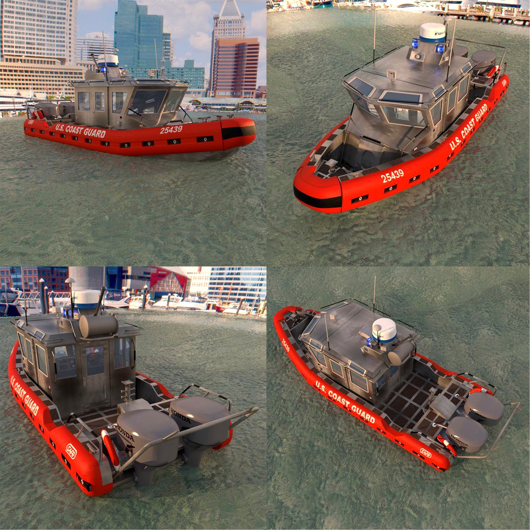 Coast Guard Patrol Boat VRAY