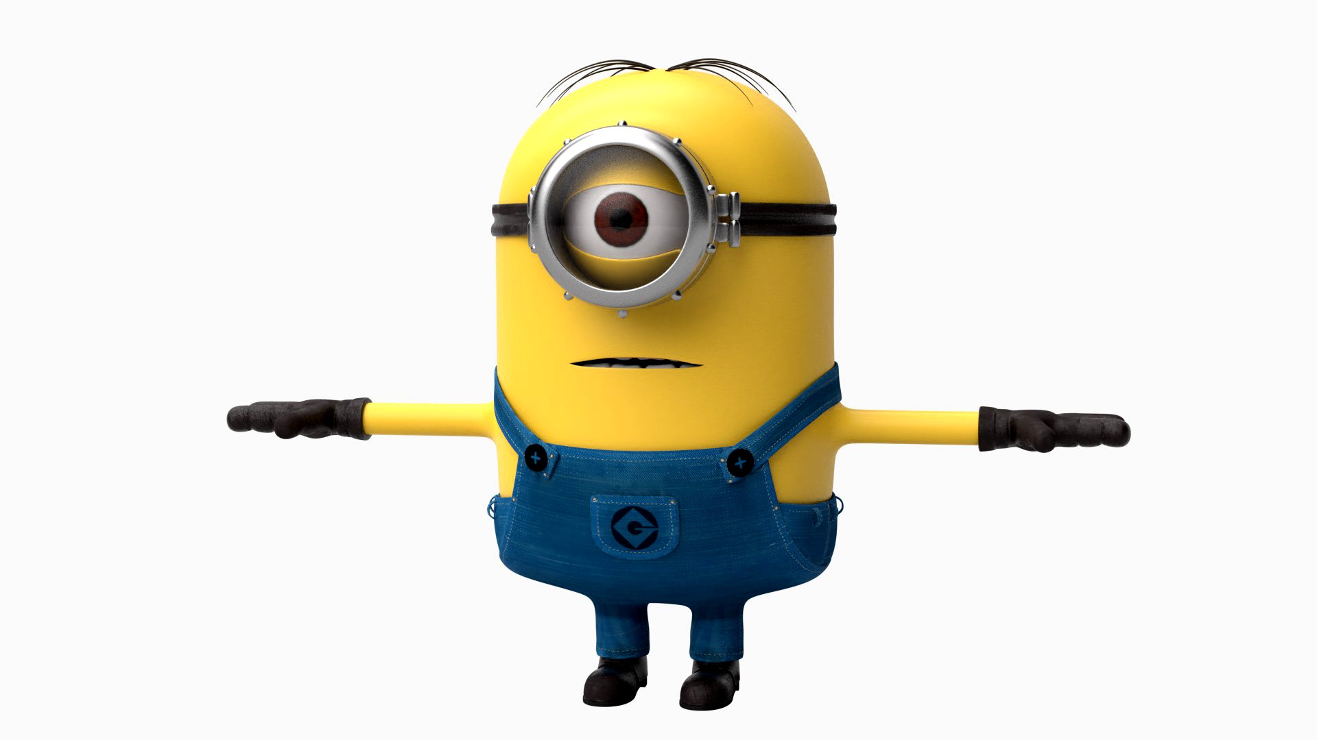 Cartoon Minion Stuart