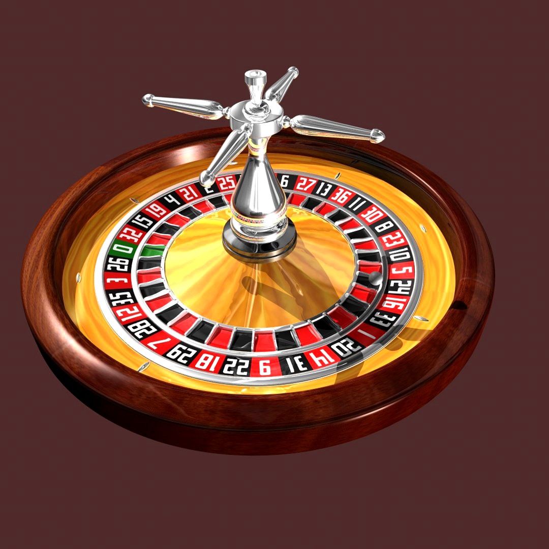 European style roulette wheel