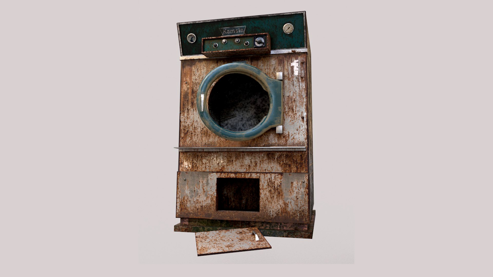 Old Dryer Of The Hospital