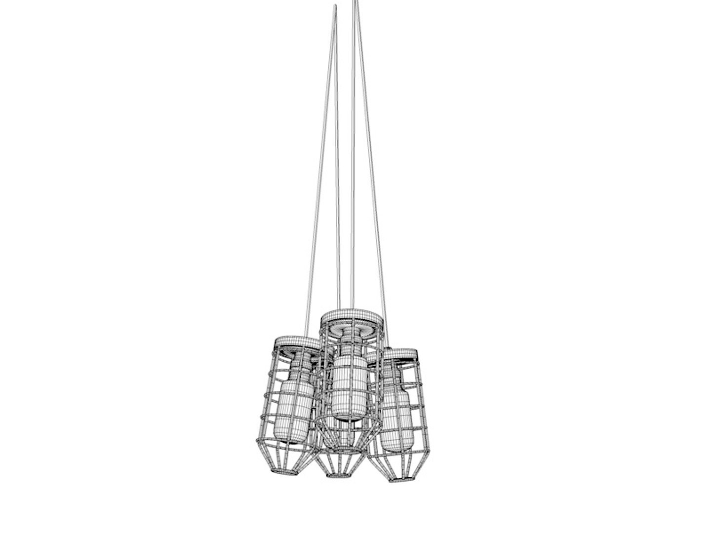 Cage Pendant Light
