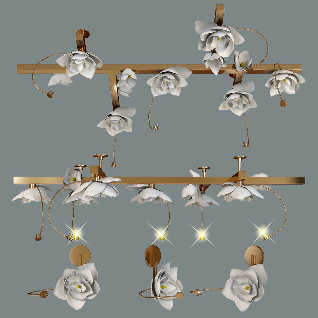 LURE CHANDELIER pelle