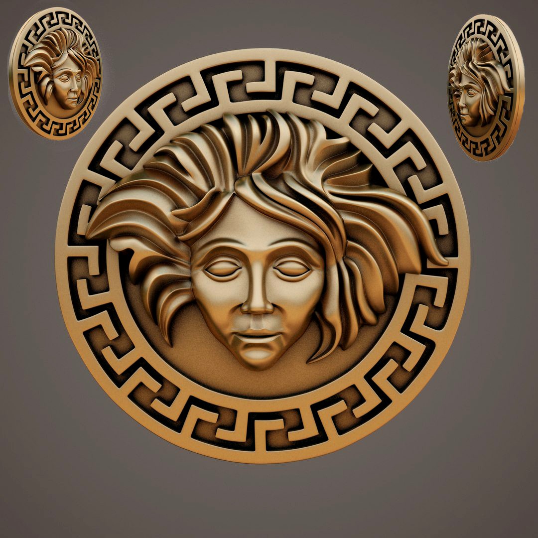 logo bas-relief CNC