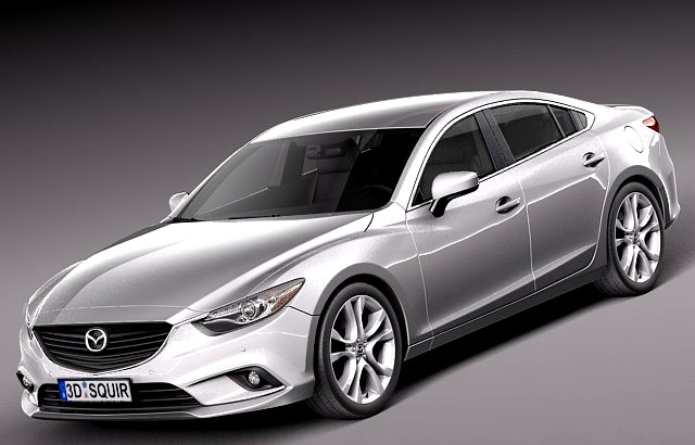 Mazda 6 sedan 2013 3D Model