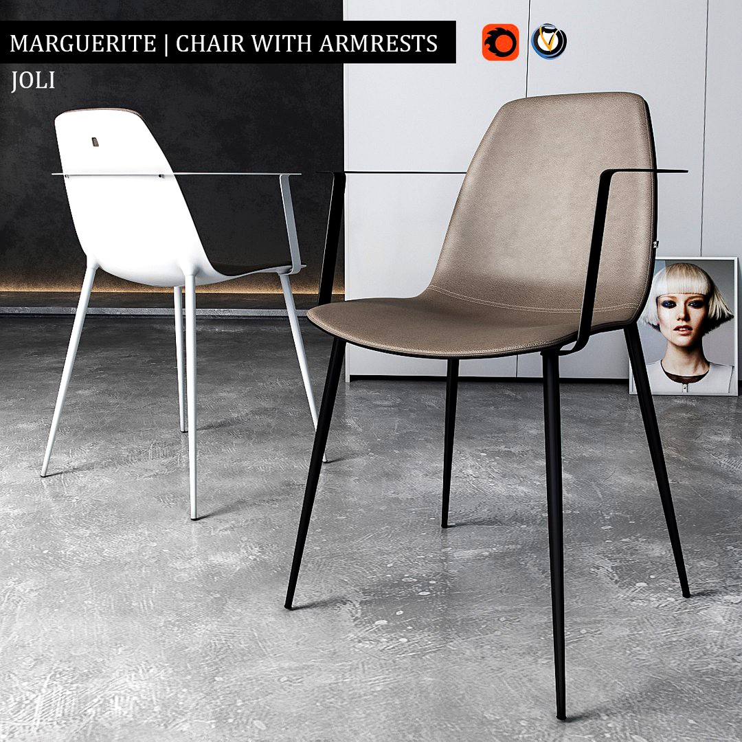 Chair Marguerite with armrests(1)